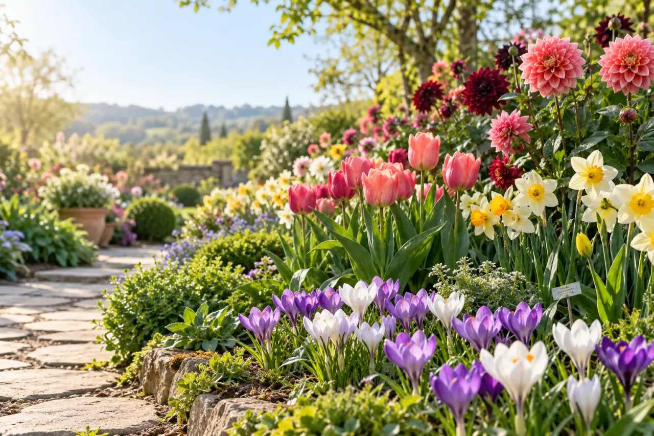 Bulbes à fleurs : des crocus aux dahlias, un jardin fleuri sans achats au hasard